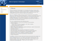 Desktop Screenshot of minervatechnology.com