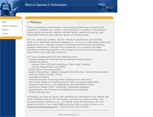 Tablet Screenshot of minervatechnology.com